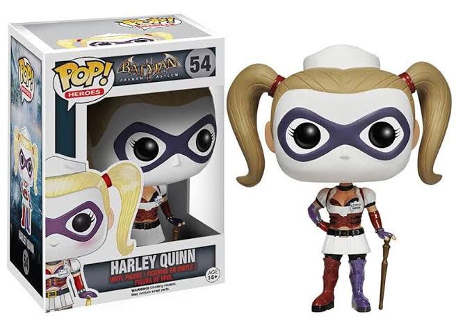 Funko Pop! Batman Arkham Asylum Harley Quinn 54 (Nuevo & Original)