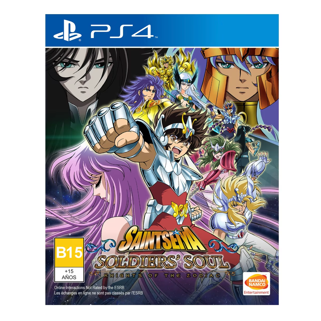 Saint Seiya Soldiers Soul Knights Of The Zodiac Edición Estándar para PlayStation 4 Juego Físico