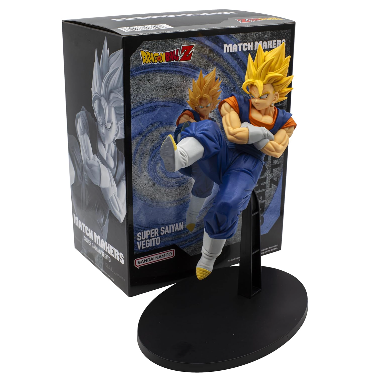 BANDAI Banpresto Dragon Ball Z Super Saiyan Vegito Spirits Match Makers Figura de Colección 7” Original