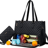 Bolsa para Laptop Lonchera Térmica y Ejecutiva para Mujer - Elegante e Impermeable