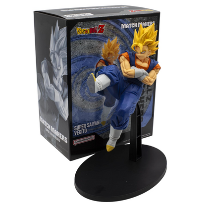BANDAI Banpresto Dragon Ball Z Super Saiyan Vegito Spirits Match Makers Figura de Colección 7” Original