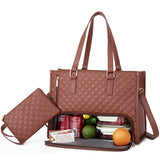 Bolsa para Laptop Lonchera Térmica y Ejecutiva para Mujer - Elegante e Impermeable